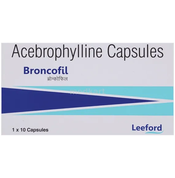broncofil capsule 10's